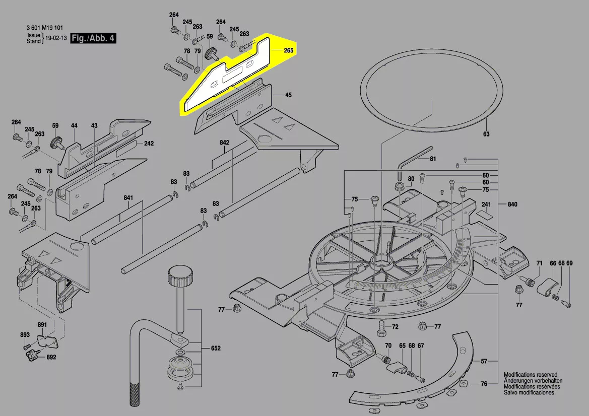 Butée réf. 1 609 B04 184 Bosch